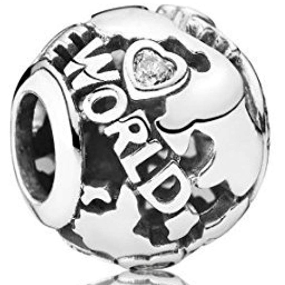 All around the world pandora charm